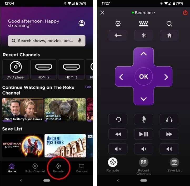 صورة لـ أفضل النصائح لتحقيق أقصى استفادة من تطبيق Roku للهاتف المحمول | 1ZdWXMx4b47gN6yE4_DJ0kA-DzTechs