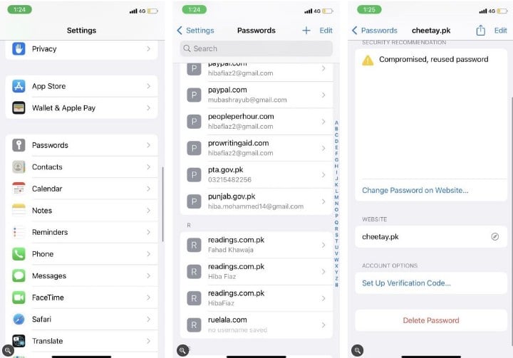 صورة لـ كيفية العثور على كلمات السر المحفوظة وتحريرها وحذفها على الـ iPhone | 1b93MsJDXswDgNS2Y2zevlA-DzTechs