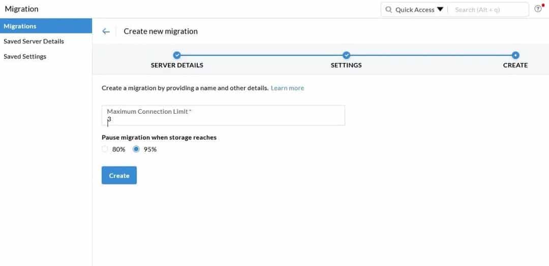صورة لـ كيفية الترحيل من Gmail إلى Zoho Mail باستخدام نطاقك | 1fdi8qzFMiR2SlkQF_EzsiA-DzTechs