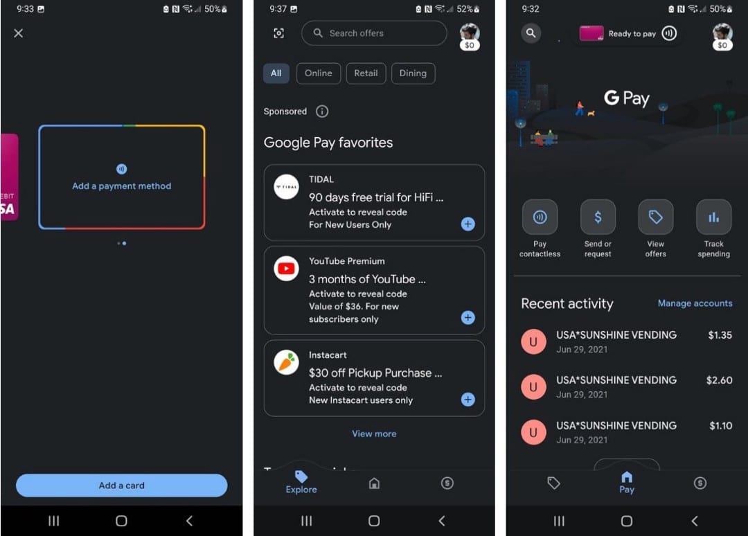 صورة لـ كيفية استخدام Google Pay لإجراء مدفوعات عبر الهاتف | 1ho-M9zQOS5Kp6YIytJxyAw-DzTechs