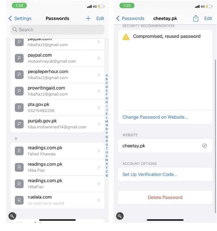 صورة لـ كيفية العثور على كلمات السر المحفوظة وتحريرها وحذفها على الـ iPhone | 1pN2wA6Km9yNMmL55YNumCQ-DzTechs
