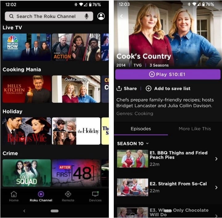 صورة لـ أفضل النصائح لتحقيق أقصى استفادة من تطبيق Roku للهاتف المحمول | 1yM5r3nacZ-hMiNIJbczI2g-DzTechs