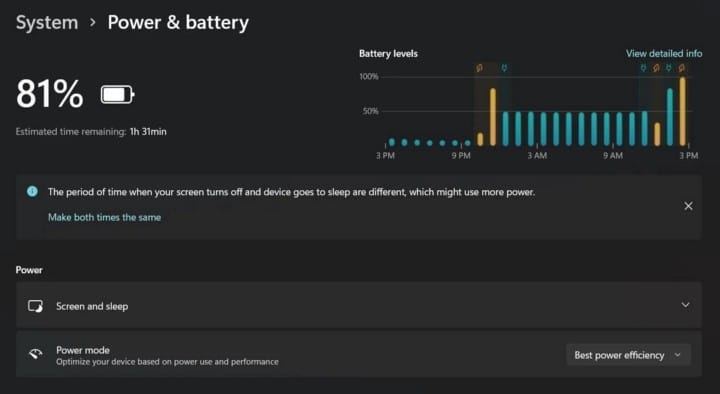 صورة لـ كيفية إصلاح Windows 11 عندما يستنزف الكثير من طاقة البطارية | 15EkAmOGxlJUb0J2uc4gfvg-DzTechs