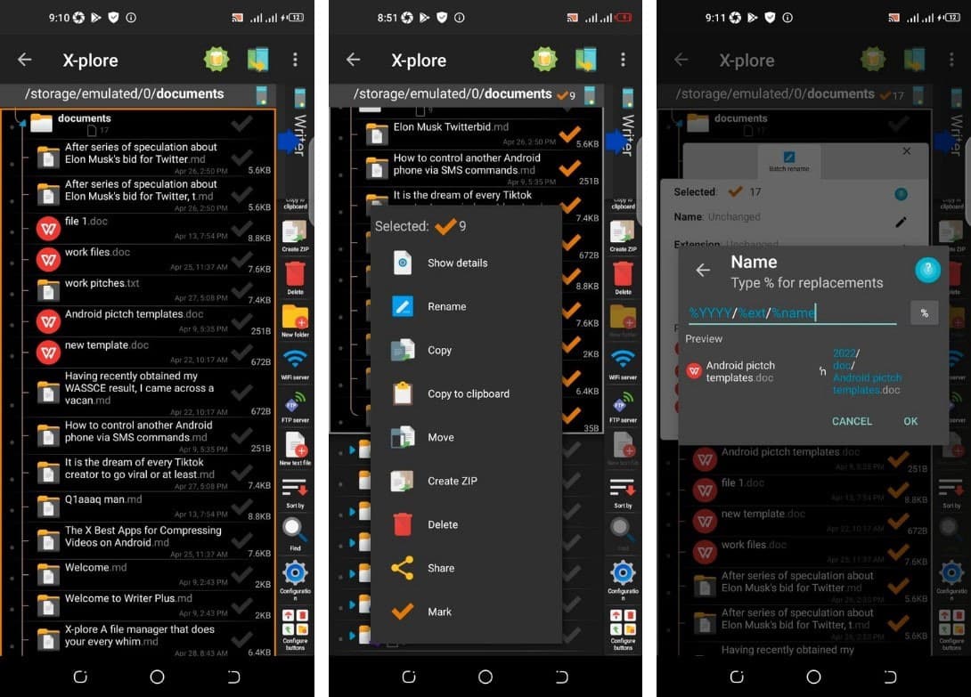 صورة لـ كيفية إعادة تسمية وتنظيم الملفات دفعة واحدة على Android | 18XGz5cBPuhPeRP8TwrON7w-DzTechs