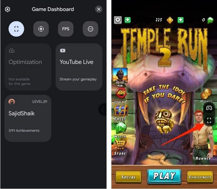 صورة لـ كيفية استخدام Game Dashboard على Android 12 لتحسين الألعاب على الأجهزة المحمولة | 1AOecrNtuZCfZUG3V21RUbQ-DzTechs