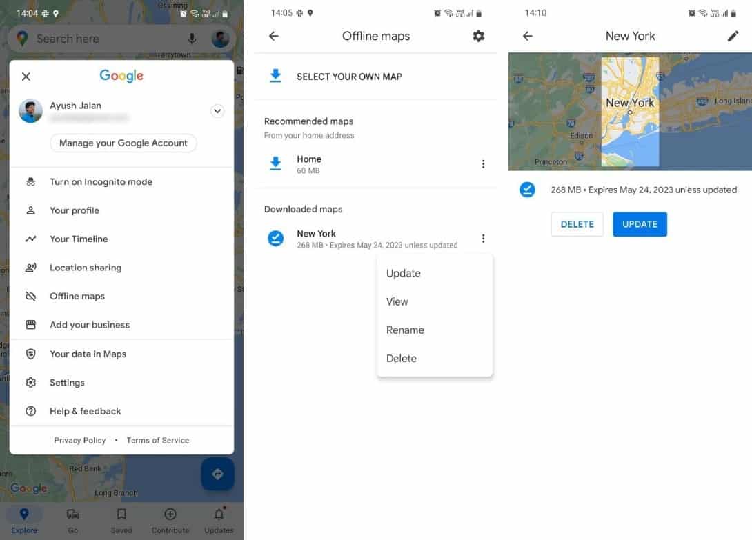 صورة لـ كيفية تنزيل خريطة مُتوفرة بلا إنترنت في “خرائط Google” على Android | 1BM7Lq5nHYRXbKLO6Sjh9rA-DzTechs