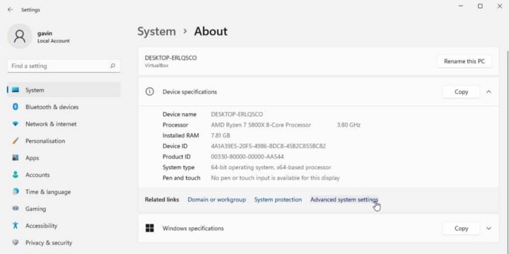 صورة لـ كيفية زيادة الذاكرة الافتراضية في Windows 11 | 1EfYnQGMZ0DTNM8rpfoCgvg-DzTechs