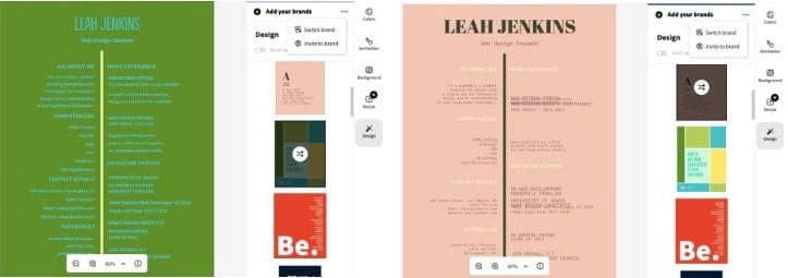 صورة لـ كيفية إنشاء سيرة ذاتية باستخدام Adobe Express في خطوات سهلة | 1PgcQli4OKrnwjxEMAWfcmA-DzTechs