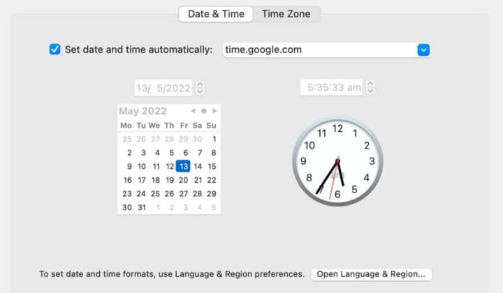 صورة لـ أفضل الطرق لإصلاح تفاصيل التاريخ والوقت الخاطئة على الـ Mac | 1VaNETkdpQA9zj-EMjvNUiw-DzTechs