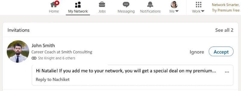 صورة لـ ما هي جهات إتصال LinkedIn التي يجب قبولها (والتي يجب رفضها) | 1ca-nGZO9SkYw92x3PImNLA-DzTechs