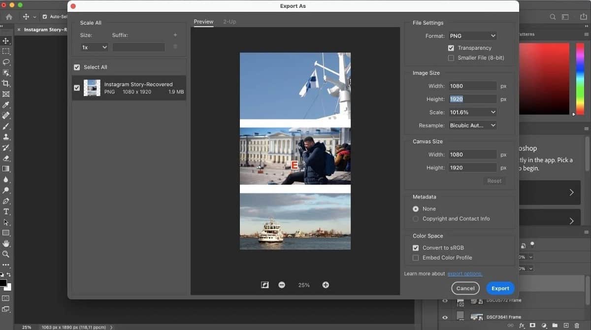 صورة لـ فوائد إنشاء Instagram Stories باستخدام Photoshop (وكيفية القيام بذلك) | 1iKK_bP7IWGyp6I14100EOQ-DzTechs