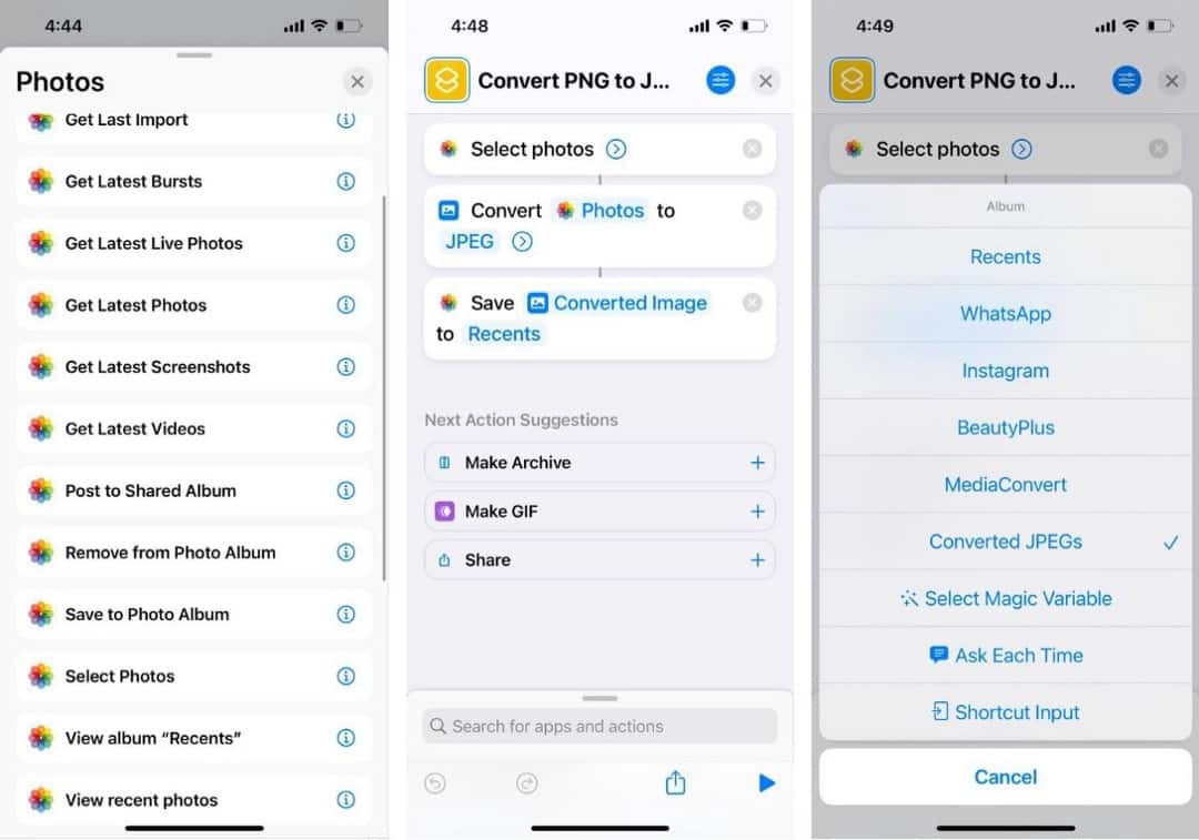 صورة لـ تحويل مجموعة صور PNG إلى JPEG على الـ iPhone مجانًا | 1jVD-GGbeqiM_5WKmZJv3WA-DzTechs