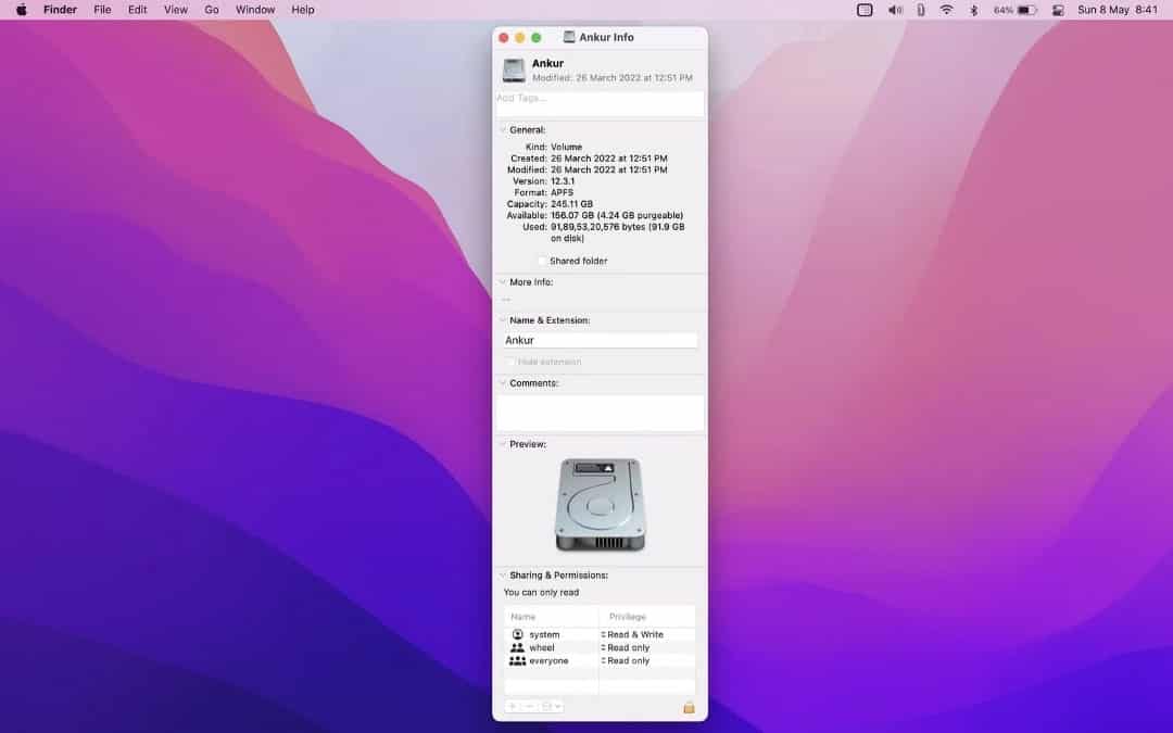 صورة لـ أفضل الطرق للتحقق من مقدار المساحة المُتوفرة على الـ Mac | 1m5FIGF9hI0gmABUe7K18-w-DzTechs