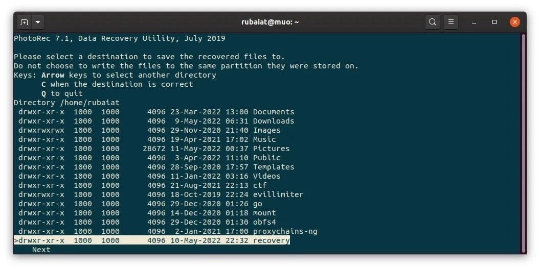 صورة لـ كيفية استرداد الملفات المحذوفة على نظام Linux | 1pnqKwrcueccWKg5TvXJrgQ-DzTechs