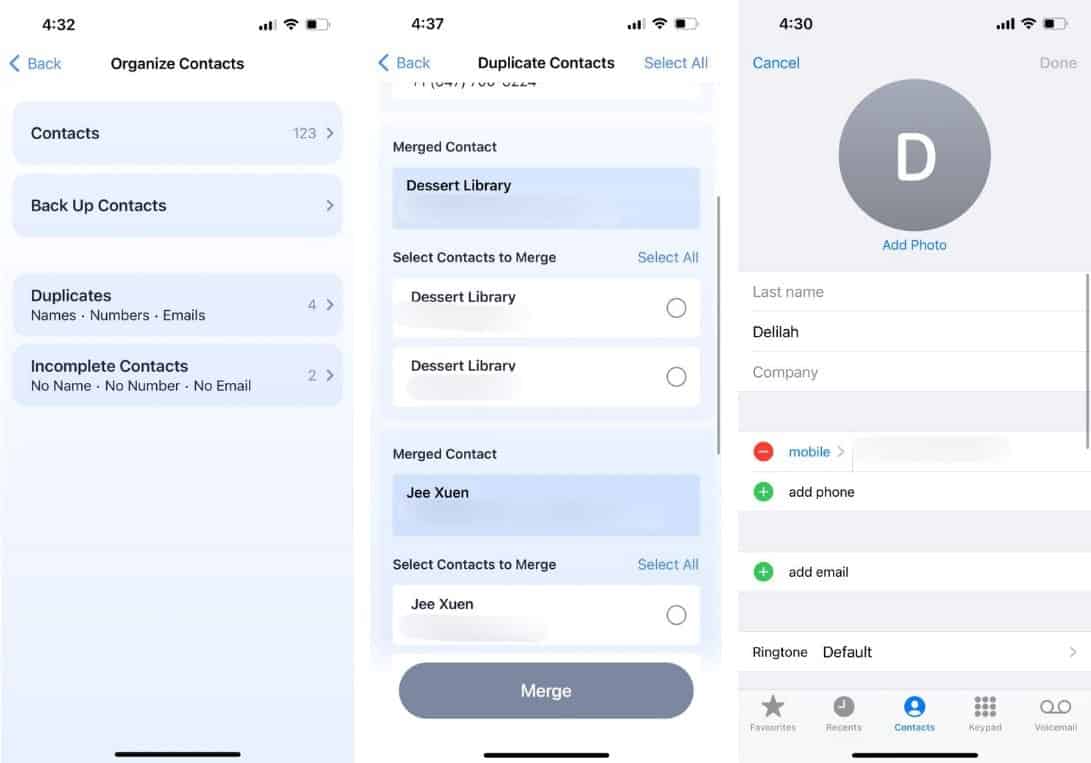 صورة لـ أفضل الطرق للحفاظ على جهات اتصال iPhone مُنظمة | 1sM4fMSWP8ZnQRSkPGy_yQA-DzTechs