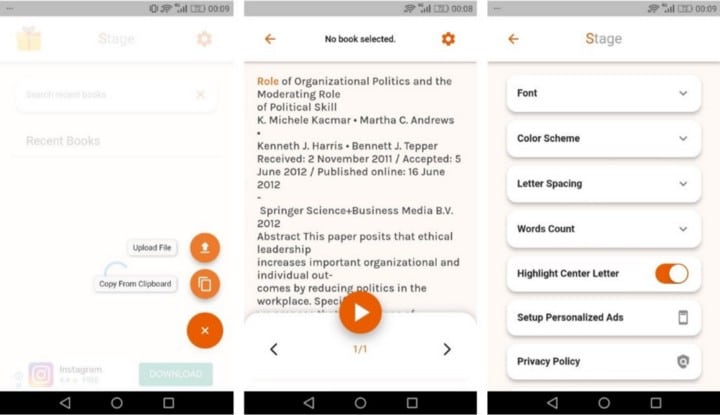 صورة لـ أفضل تطبيقات القراءة السريعة لنظام Android لمُساعدتك على قراءة المزيد | 1shqzmzBR5_TAelXYF2ABEQ-DzTechs