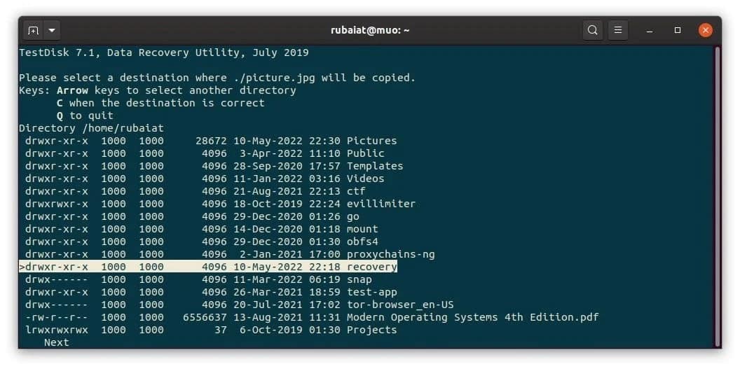 صورة لـ كيفية استرداد الملفات المحذوفة على نظام Linux | 1vL01EoYNfM5Gzr53aAHjng-DzTechs