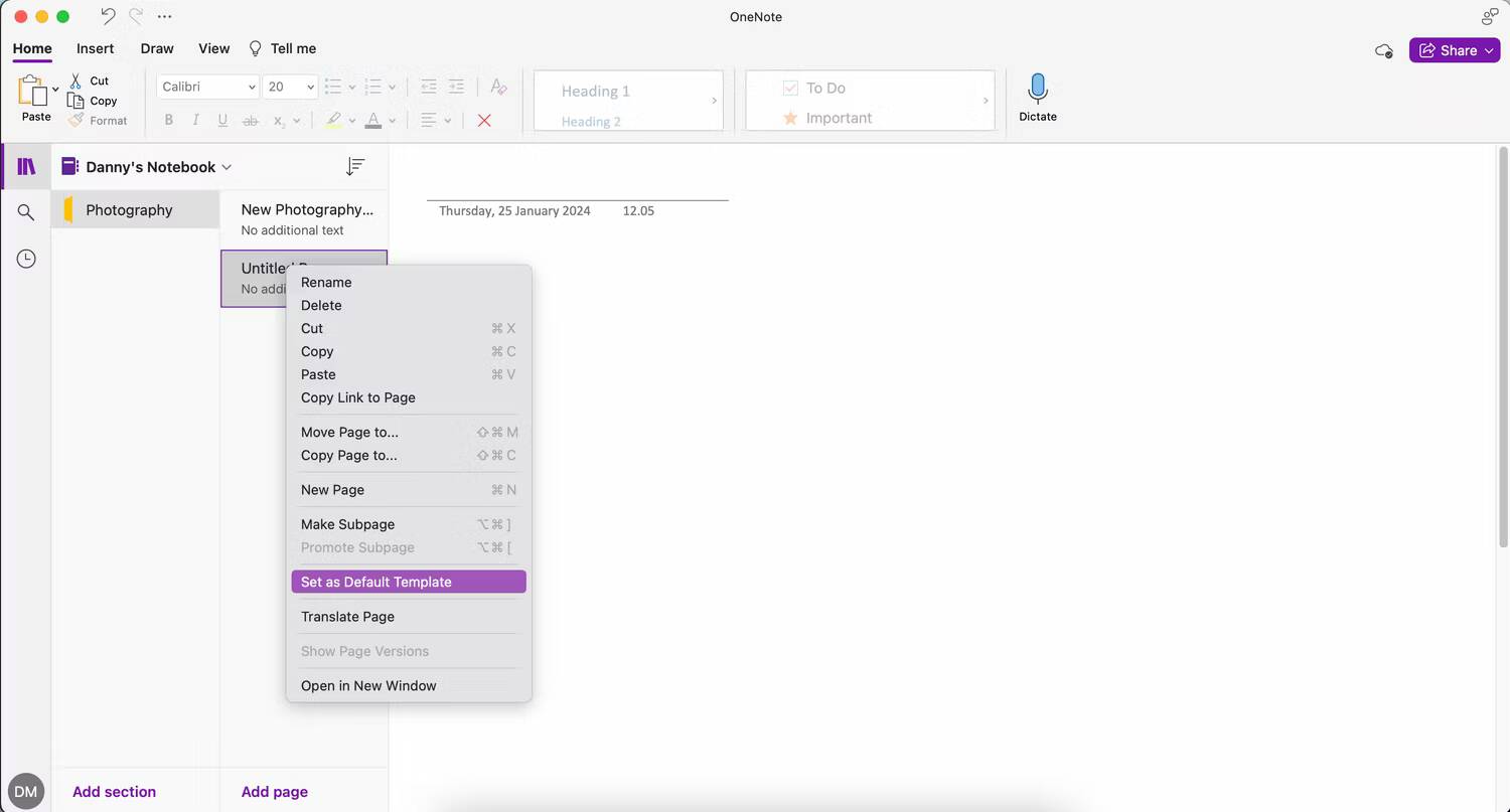 صورة لـ أفضل ميزات OneNote لـ Windows التي لم تُجربها بعد | screenshot-2024-01-25-at-12-06-32