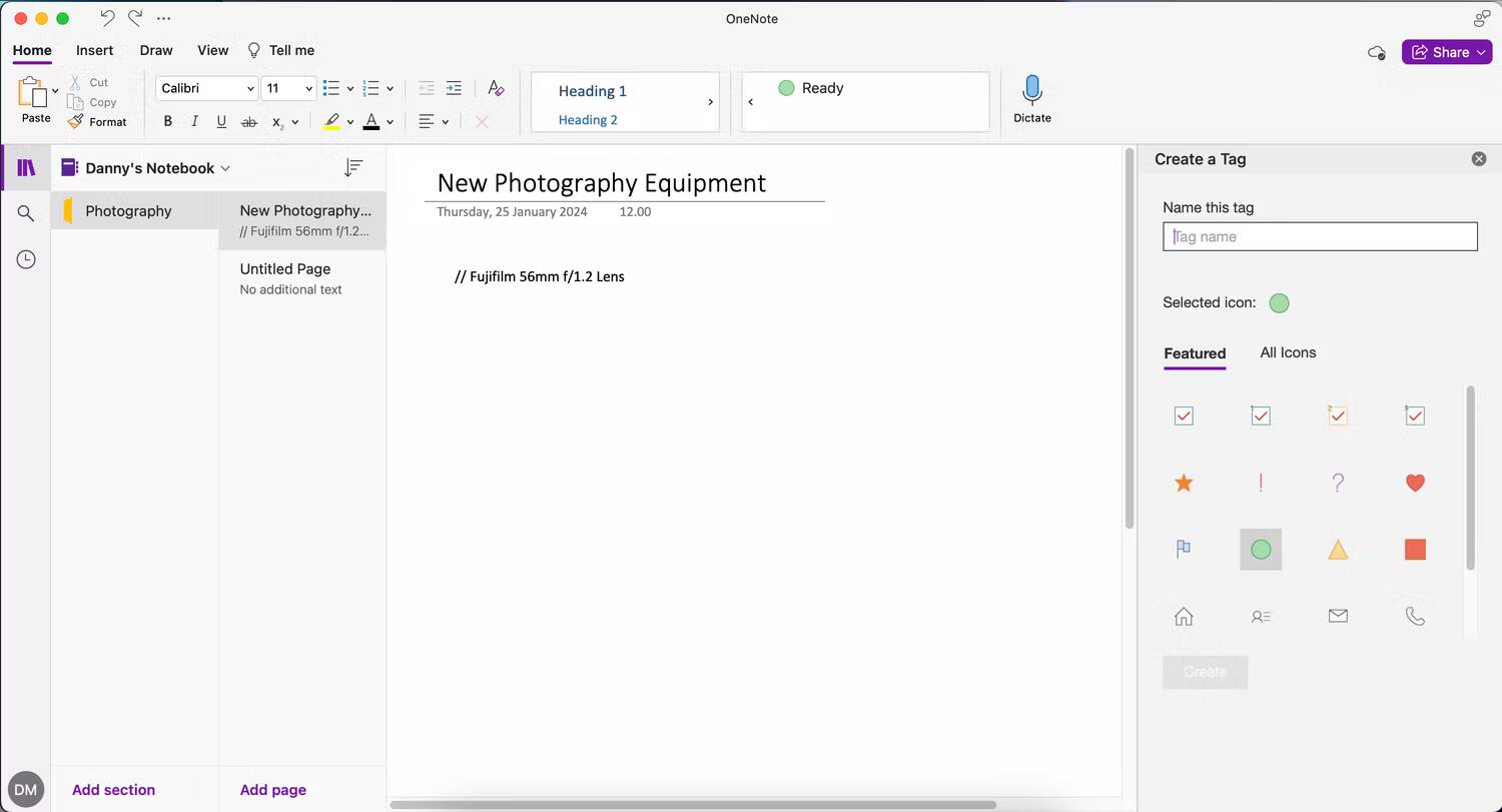 صورة لـ أفضل ميزات OneNote لـ Windows التي لم تُجربها بعد | screenshot-2024-01-25-at-12-14-27