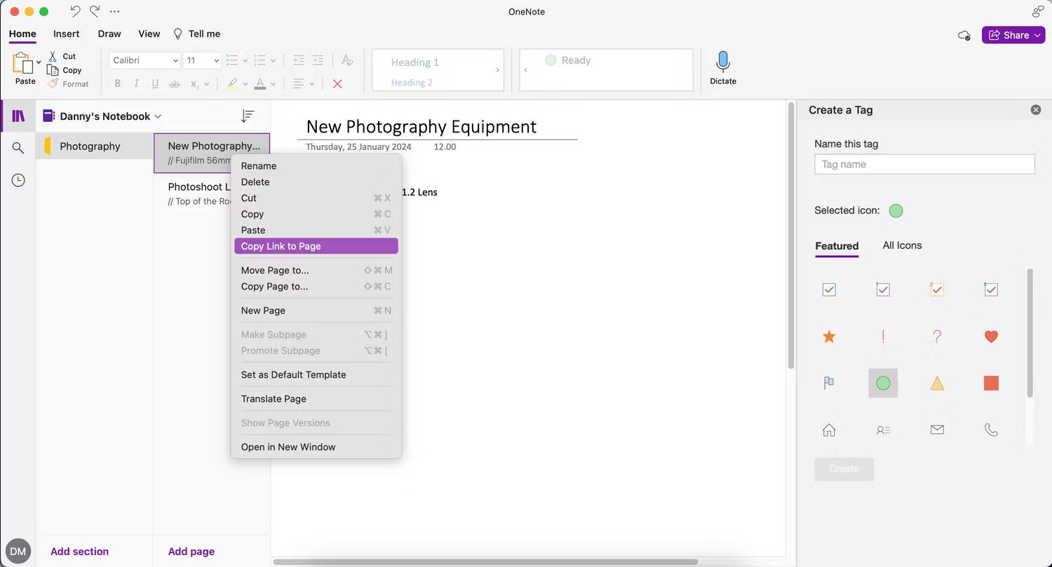 صورة لـ أفضل ميزات OneNote لـ Windows التي لم تُجربها بعد | screenshot-2024-01-25-at-12-18-38