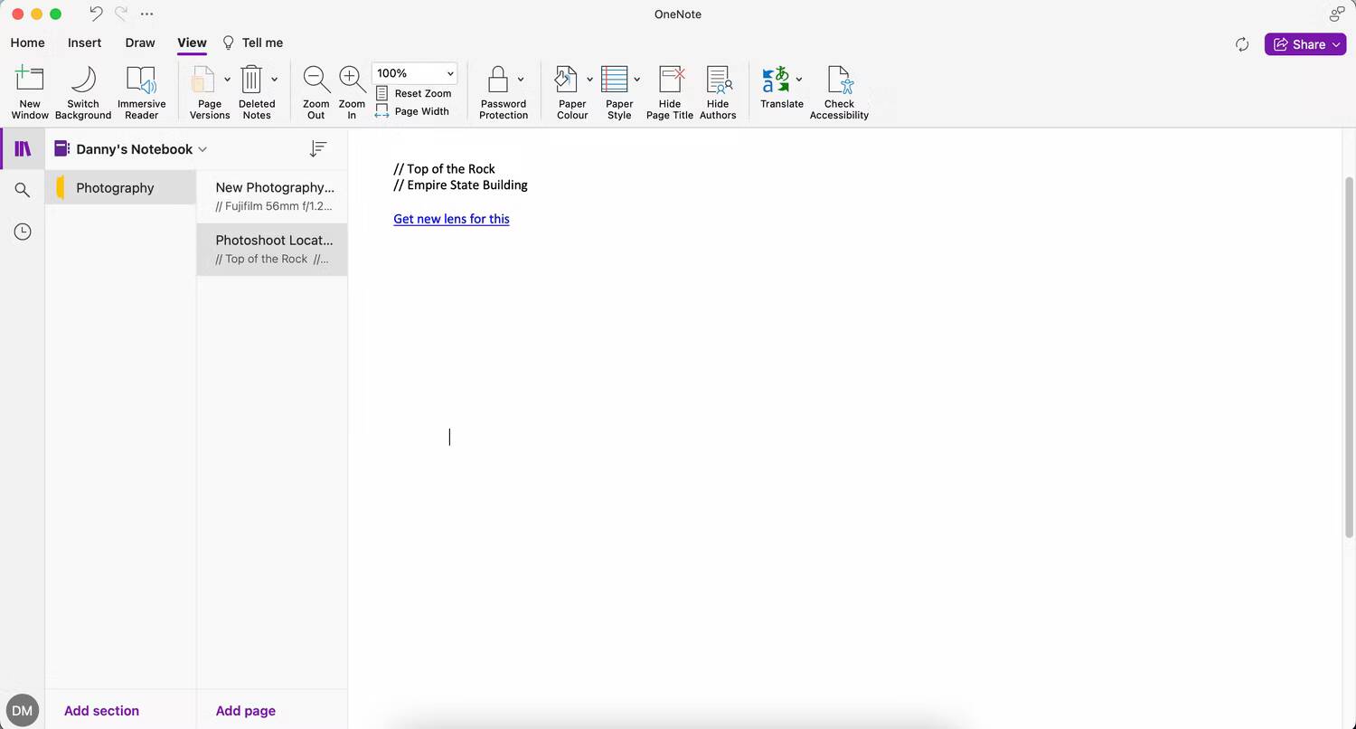 صورة لـ أفضل ميزات OneNote لـ Windows التي لم تُجربها بعد | screenshot-2024-01-25-at-12-33-59