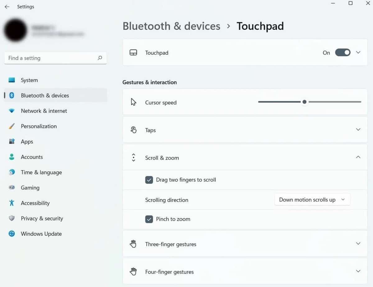 صورة لـ كيفية تغيير اتجاه التمرير في Windows 11 | 13XF9lXuozMKg8yYO8c87QQ-DzTechs