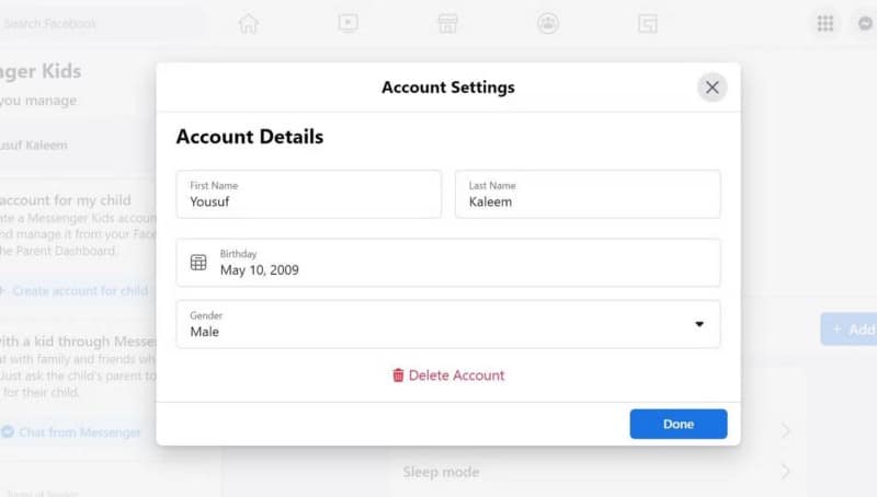 صورة لـ كيفية تغيير معلومات طفلك في Messenger Kids | 1A7rAMfPbBPU-eA_lAhyt6g-DzTechs