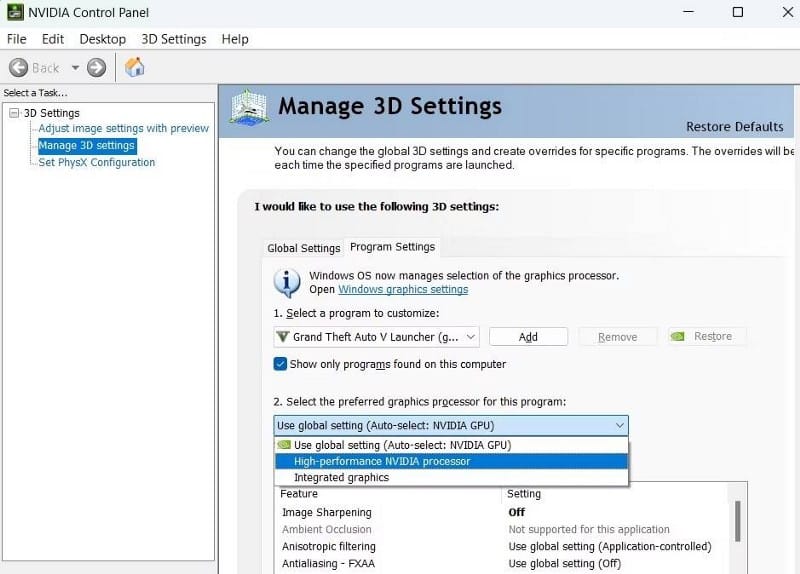 صورة لـ كيفية إصلاح مشكلات إنخفاض معدل الإطارات في GTA 5 على Windows | 1D1dHhofPEe5tSlDITjsgkQ-DzTechs