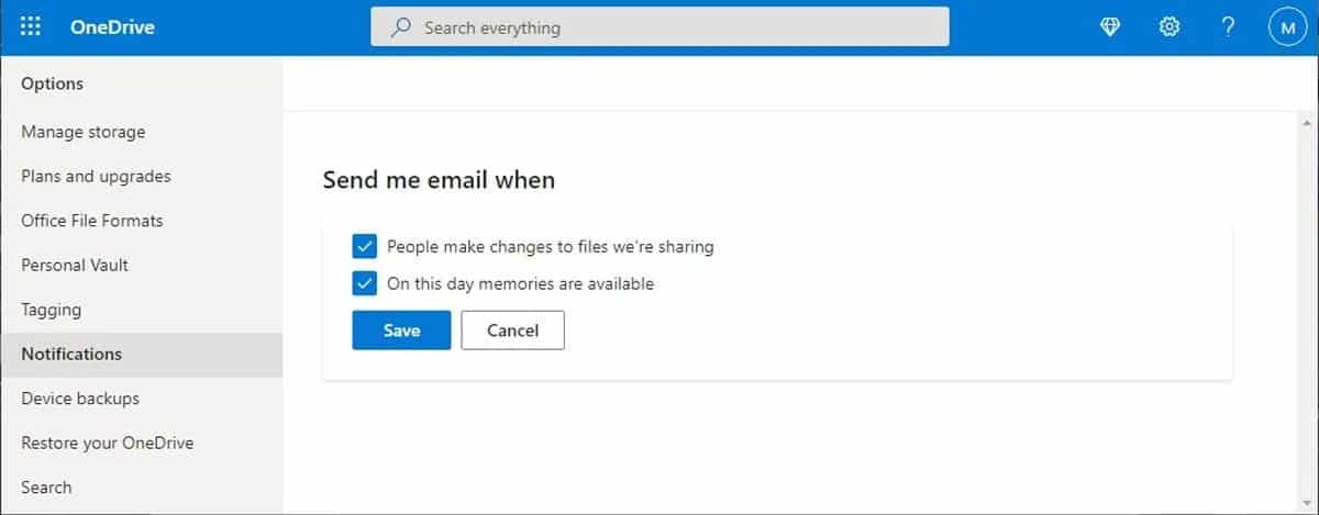 صورة لـ كيفية منع OneDrive من إرسال الإشعارات إليك | 1HONooeOCVRbm3PfFU0Wz6Q-DzTechs