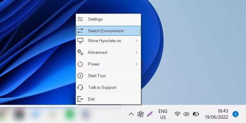 صورة لـ كيفية تشغيل تطبيقات Windows 11 عالية المخاطر في بيئة افتراضية باستخدام Hysolate | 1SvQOEJaFlGkUbWZLMQZbaQ-DzTechs