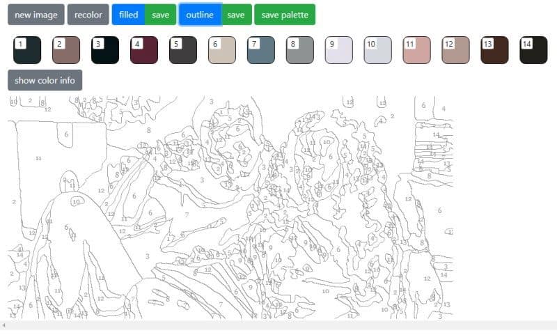 صورة لـ كيفية تحويل صورك إلى نماذج التلوين حسب الأرقام: أفضل مواقع الويب المجانية | 1Wjw9WQzM9OBkH-zP86ER2w-DzTechs
