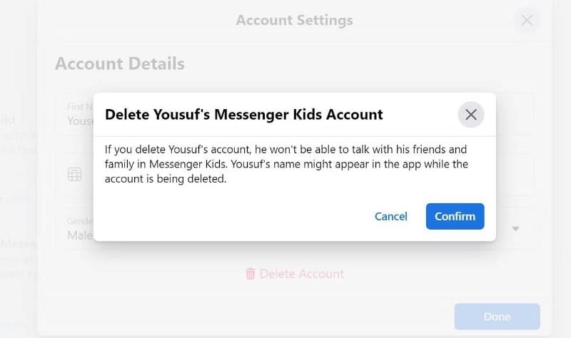 صورة لـ كيفية تغيير معلومات طفلك في Messenger Kids | 1X5FG7greMm_rn6LqET__tQ-DzTechs