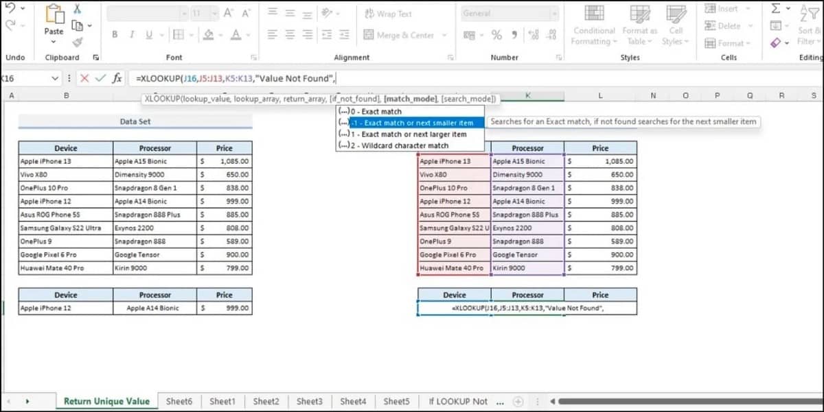 صورة لـ مقارنة بين XLOOKUP و VLOOKUP: ما هي دالة Excel الأفضل؟ | 1YqI094OupZsARhSE54RP6w-DzTechs