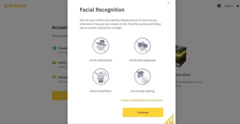 صورة لـ كيفية إنشاء حساب على Binance: دليل خطوة بخطوة | 1afHI9yBthWTtwGWmFCihMQ-DzTechs