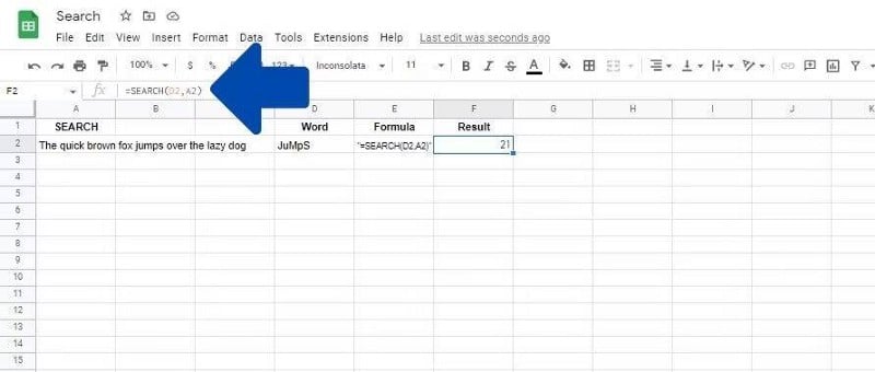 صورة لـ بعض الطرق السهلة للبحث في “جداول بيانات Google” (مع أمثلة) | 1gakGmH3xf8yc2hXiSxGbuw-DzTechs