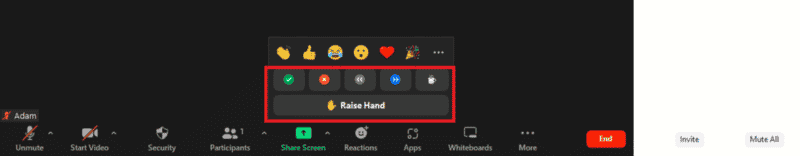 صورة لـ كيفية استخدام ردود الفعل أثناء الاجتماع في Zoom للحصول على تعليقات | 1tI4wltjT1n54ZfM_5BmKVw-DzTechs