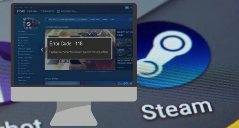 صورة لـ أفضل الطرق لإصلاح رمز الخطأ 118 في Steam على Windows | 1xKB6Bdx4r9oZmjIljQCd1A-DzTechs