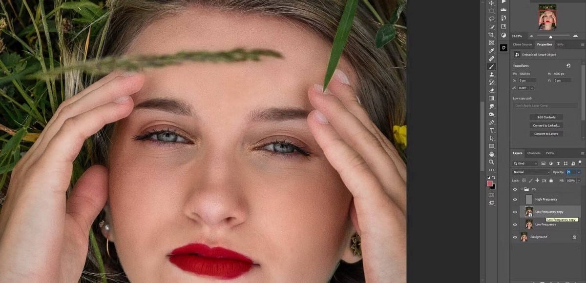صورة لـ كيفية تنقيح البشرة باستخدام فصل التردد في Photoshop | 114NWYd66zY6CwJE6LfVnjA-DzTechs