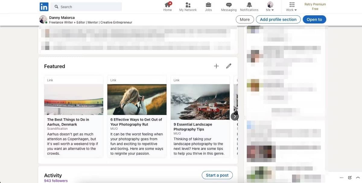 صورة لـ كيف تُروج لنفسك على LinkedIn ككاتب محتوى: نصائح وأدوات | 136cf0F3I4orRj_K5UxMLlA-DzTechs