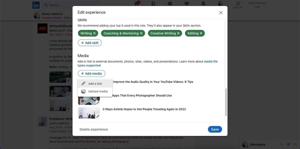 صورة لـ كيف تُروج لنفسك على LinkedIn ككاتب محتوى: نصائح وأدوات | 14KsVrzf2qpAPCxtTI0zkMg-DzTechs