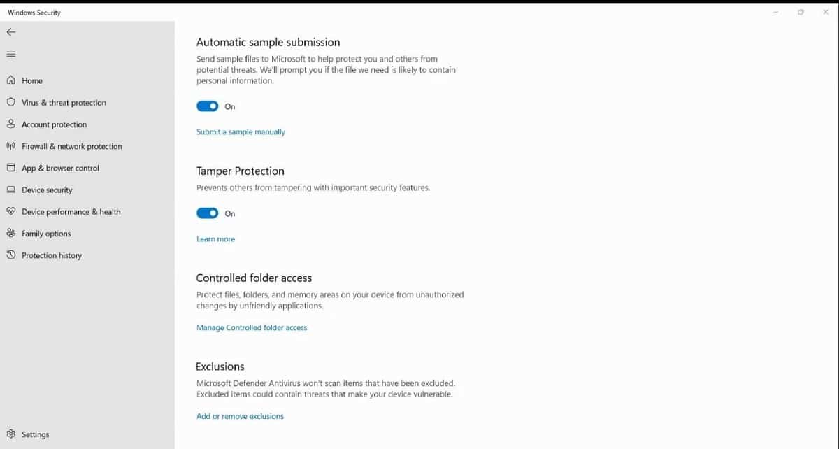 صورة لـ كيفية إدراج الملفات في القائمة البيضاء في Windows Defender؟ | 1F-_pXRcEFV8Mf-2DNj3T-A-DzTechs