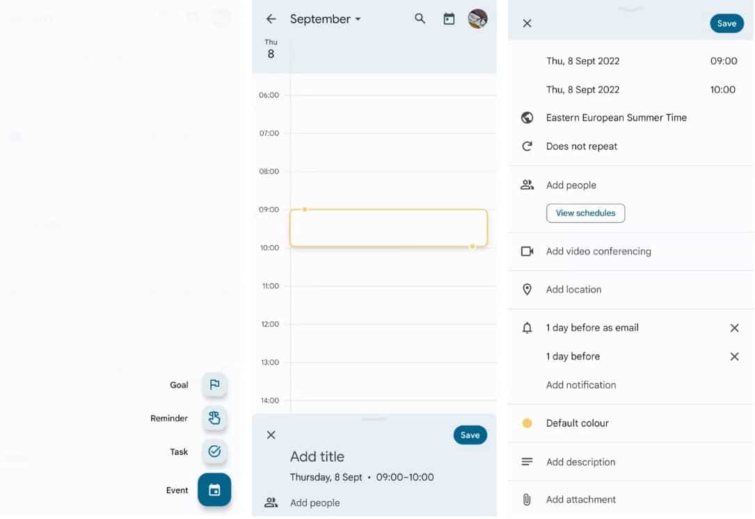 صورة لـ نصائح مفيدة لاستخدام تقويم Google على Android | 1FqH-WLG2X3ezASyPebv0_w-DzTechs