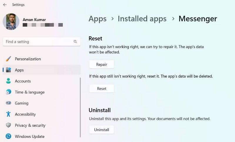 صورة لـ هل Messenger لا يعمل على نظام Windows؟ جرب هذه الإصلاحات | 1HIWBu5HjrNdUPJy03GjZtw-DzTechs