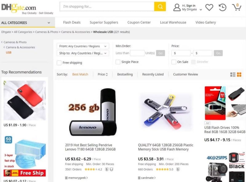 صورة لـ أفضل مواقع الويب لشراء السلع بالجملة بأسعار مُخفّضة | 1N_AZQ-g8VN9kNxGbNHv5Uw-DzTechs