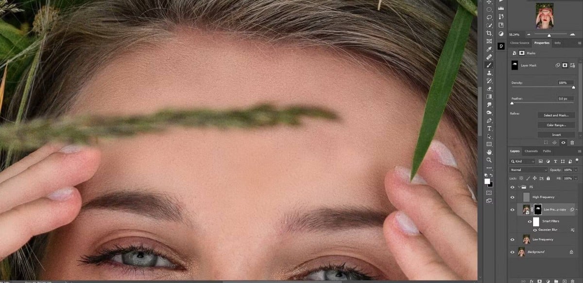 صورة لـ كيفية تنقيح البشرة باستخدام فصل التردد في Photoshop | 1Y-ME41OwGkw6QNJ99srwQQ-DzTechs