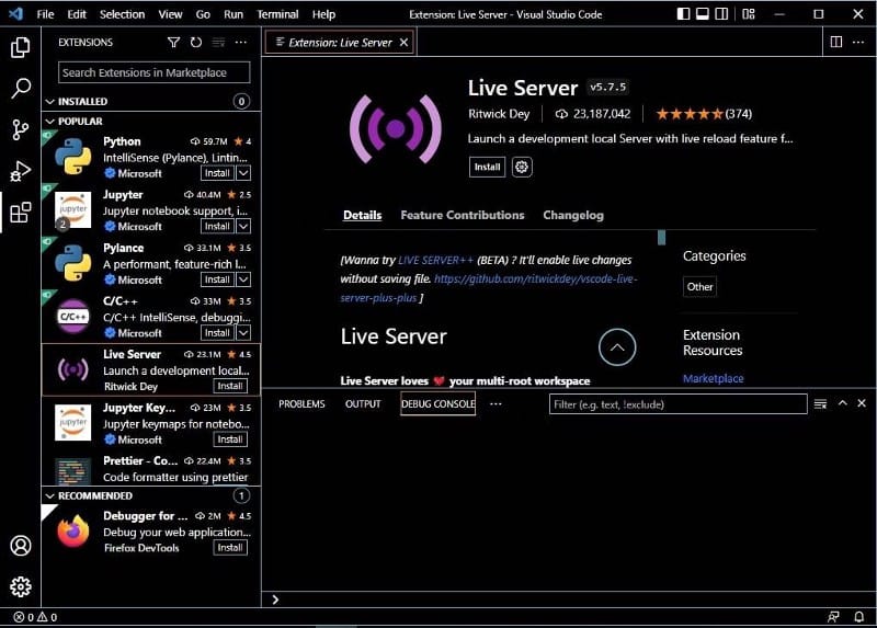 صورة لـ دليل المبتدئين لإعداد Visual Studio Code على نظام Windows | 1bT8aD9QvL5D_pmA41eHmKw-DzTechs