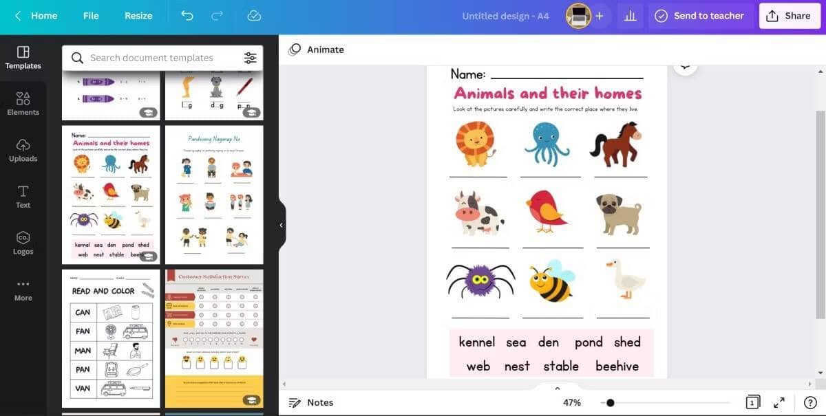 صورة لـ نماذج Canva الأكثر فائدة للمعلمين | 1kt5_bdZ9HNXkRlsSIxWq0w-DzTechs