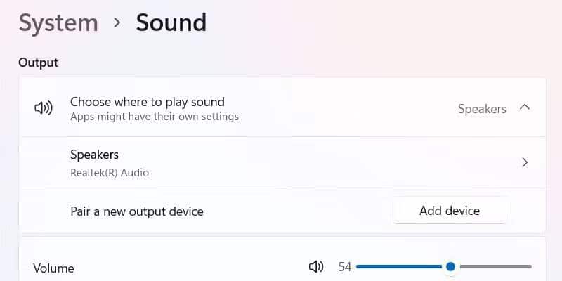 صورة لـ هل يقوم جهاز الصوت بتبديل نفسه تلقائيًا في Windows 11؟ جرّب هذه الإصلاحات | 1oPWhOUGERIcd7IOwAlzfLQ-DzTechs