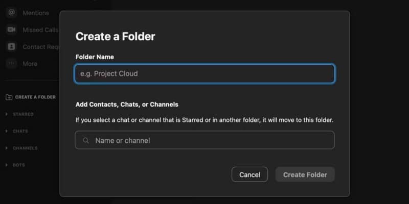 صورة لـ كيفية إنشاء مجلدات لتنظيم الدردشات والقنوات في Zoom | 1p3FfoVn0jZL8kjGfxsyAJQ-DzTechs