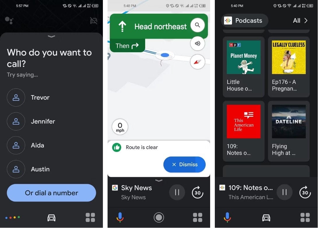 صورة لـ كيفية استخدام وضع القيادة في “مساعد Google” | 14T_FjaxP5bHxCYO3zezCew-DzTechs
